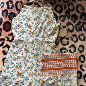 Floral Palazzo jumpsuit